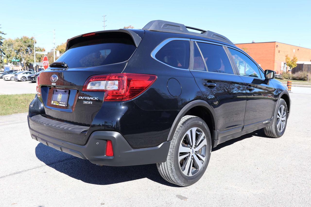 2018 Subaru Outback 3.6R-LIMITED-AWD-EYESIGHT PKG-R START/NAV/BCAM/ADAPT CRUISE/BLIS/FCW/LKA/LEATHER/H SEATS&STEERING/KEYLESS/CARPLAY/SUNROOF Photo