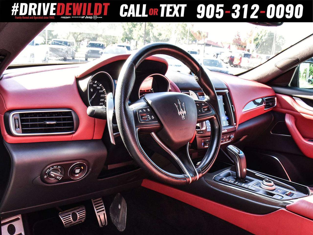 2019 Maserati Levante S GRANSPORT   RED LEATHER   PANO ROOF Photo