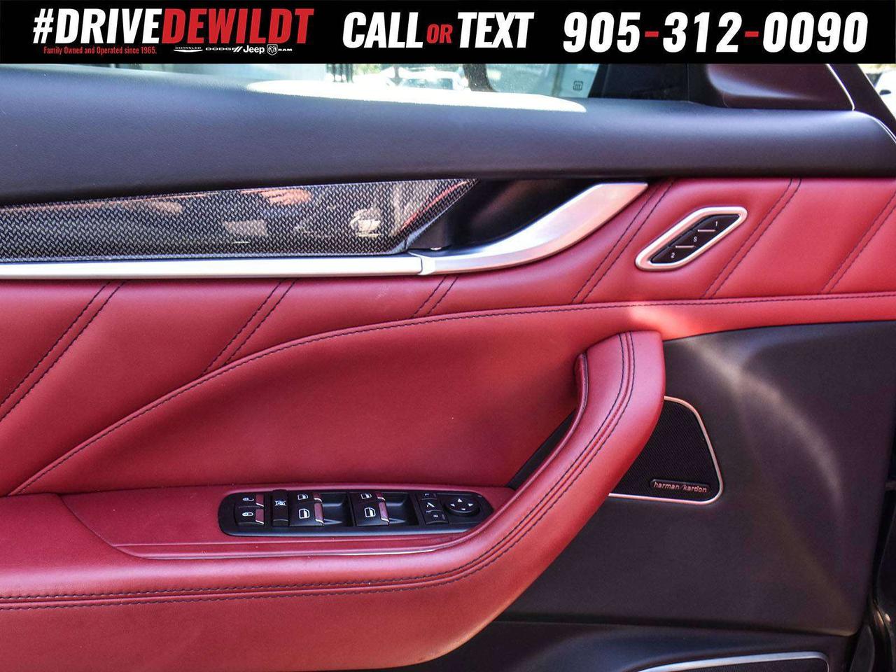 2019 Maserati Levante S GRANSPORT   RED LEATHER   PANO ROOF Photo