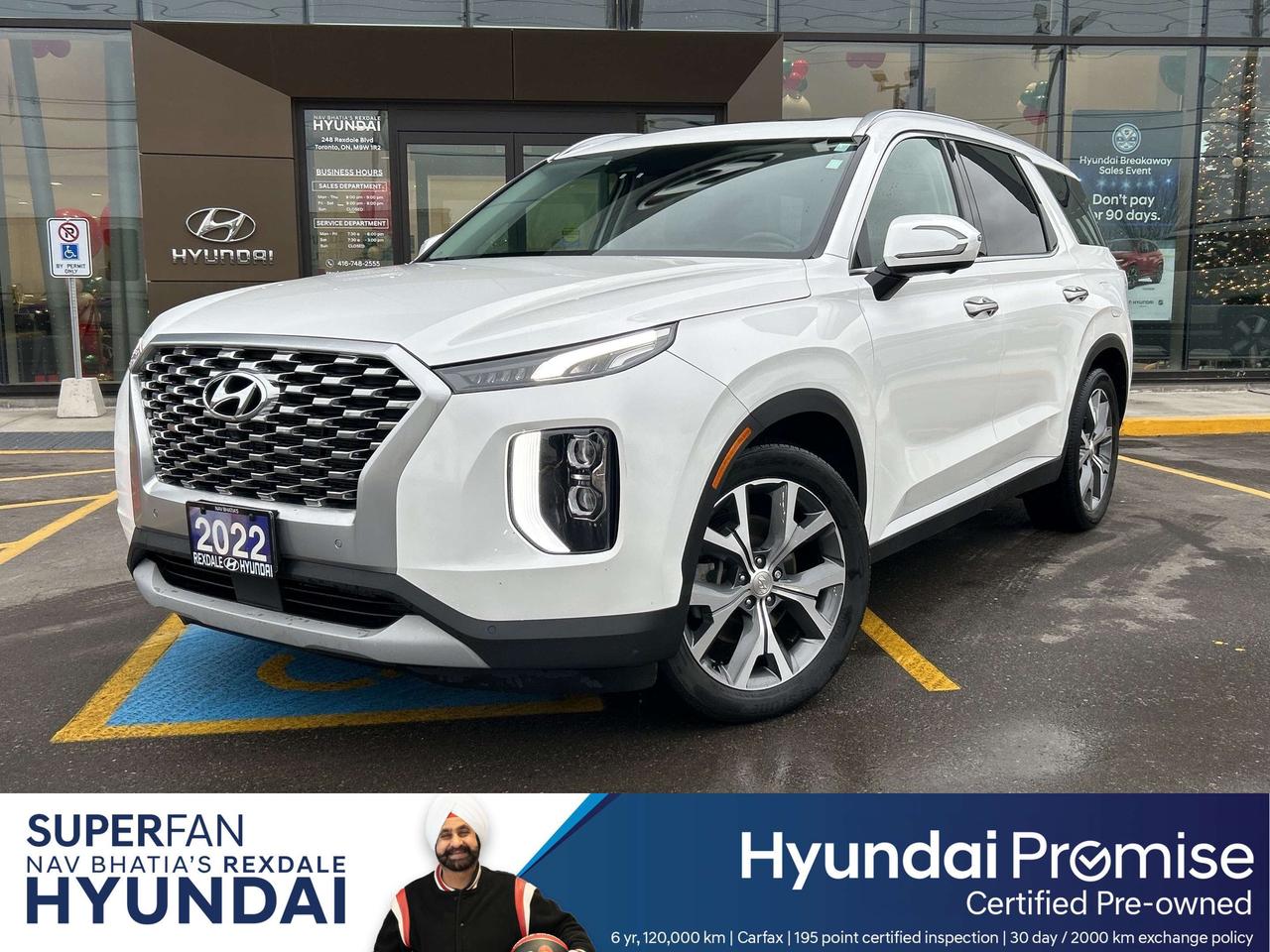 2022 Hyundai PALISADE CERTIFIED PRE-OWNED   Luxury 8-Pass Photo0