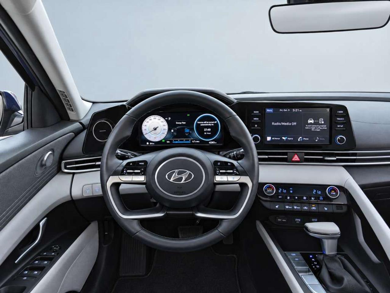 2022 Hyundai Elantra HYBRID ULTIMATE   LEATHER   SUNROOF   NAVI   HEATED SEATS   DIGITAL DASH   BACKUP CAM Photo