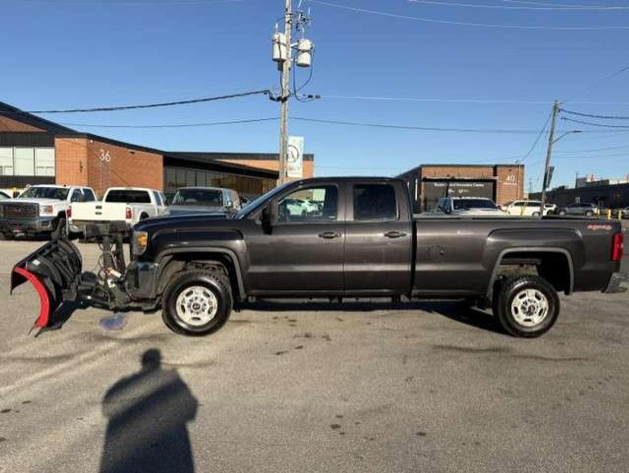 2015 GMC SIERRA 2500HD 4WD BOSS SNOW PLOW-DOUBLE CAB-LONG BOX-CERTIFIED Photo5