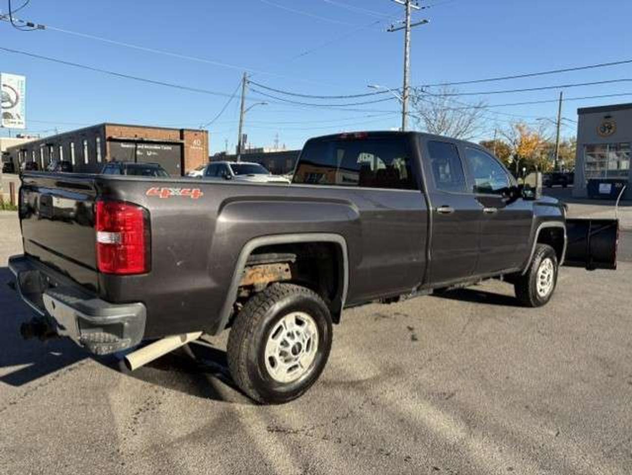 2015 GMC SIERRA 2500HD 4WD BOSS SNOW PLOW-DOUBLE CAB-LONG BOX-CERTIFIED Photo4
