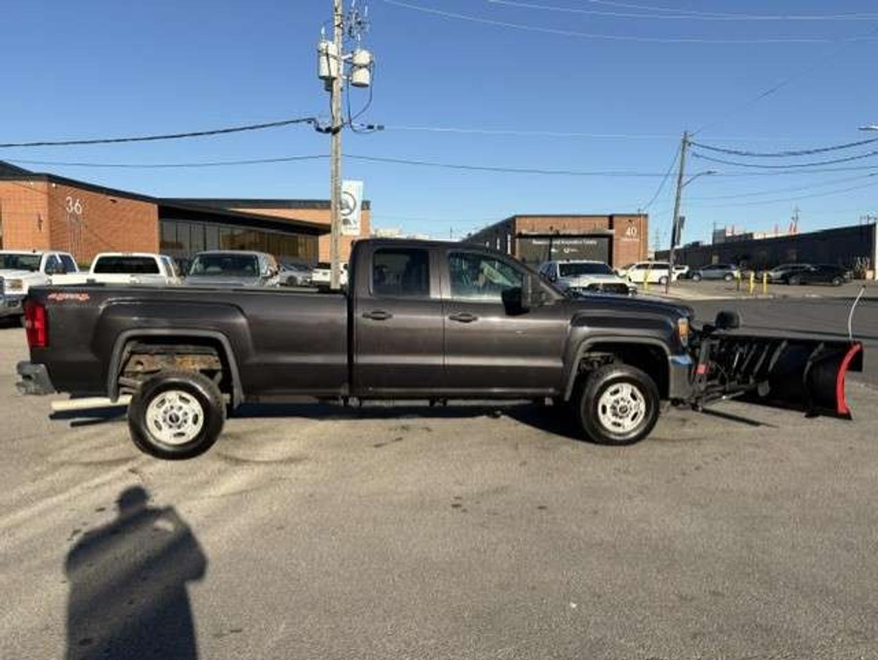 2015 GMC SIERRA 2500HD 4WD BOSS SNOW PLOW-DOUBLE CAB-LONG BOX-CERTIFIED Photo