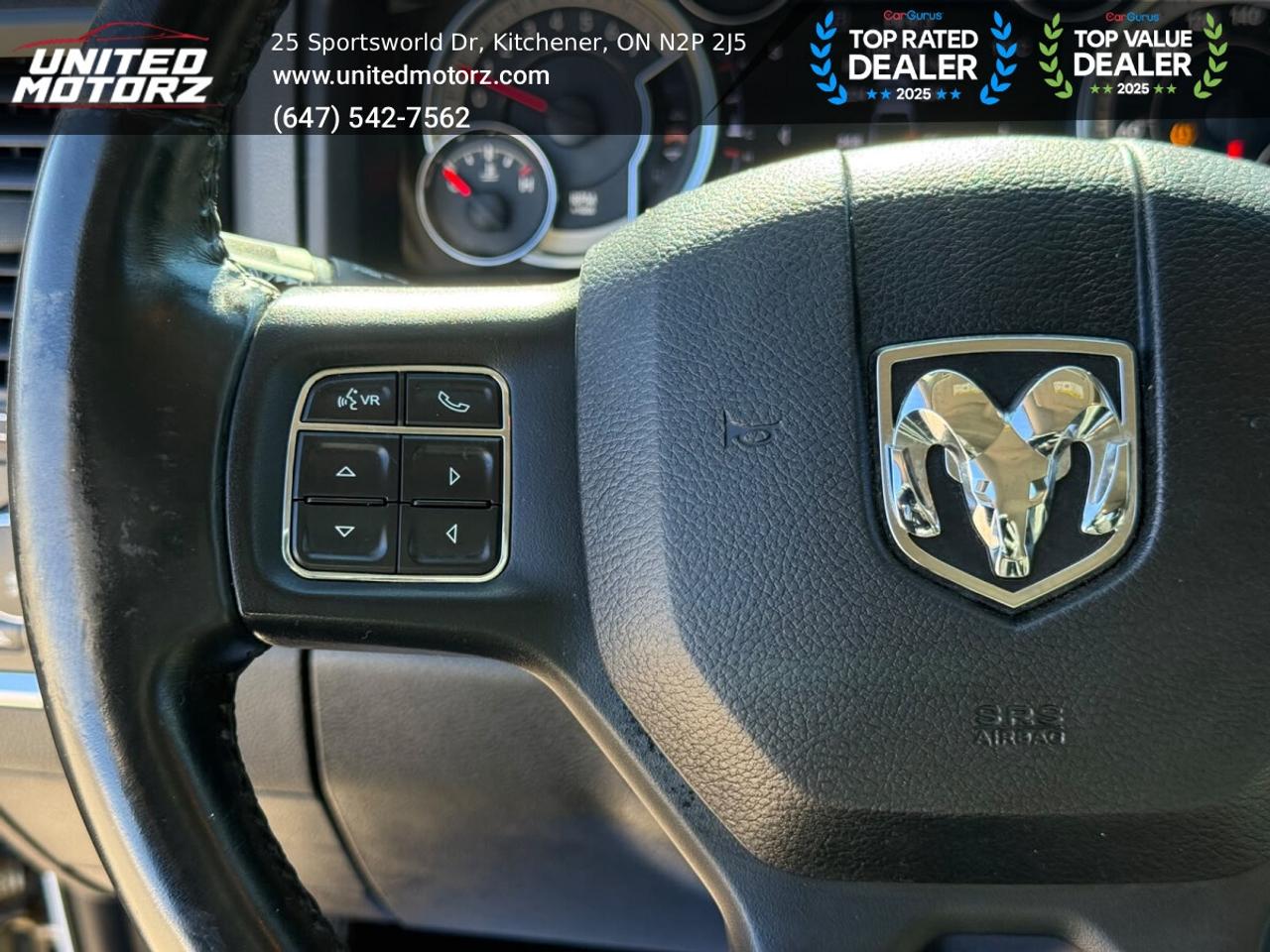 2017 RAM 1500 SLT HEMI 5.7L QUAD CAB 140.5" 4WD V8~SAFETY CERTIF Photo