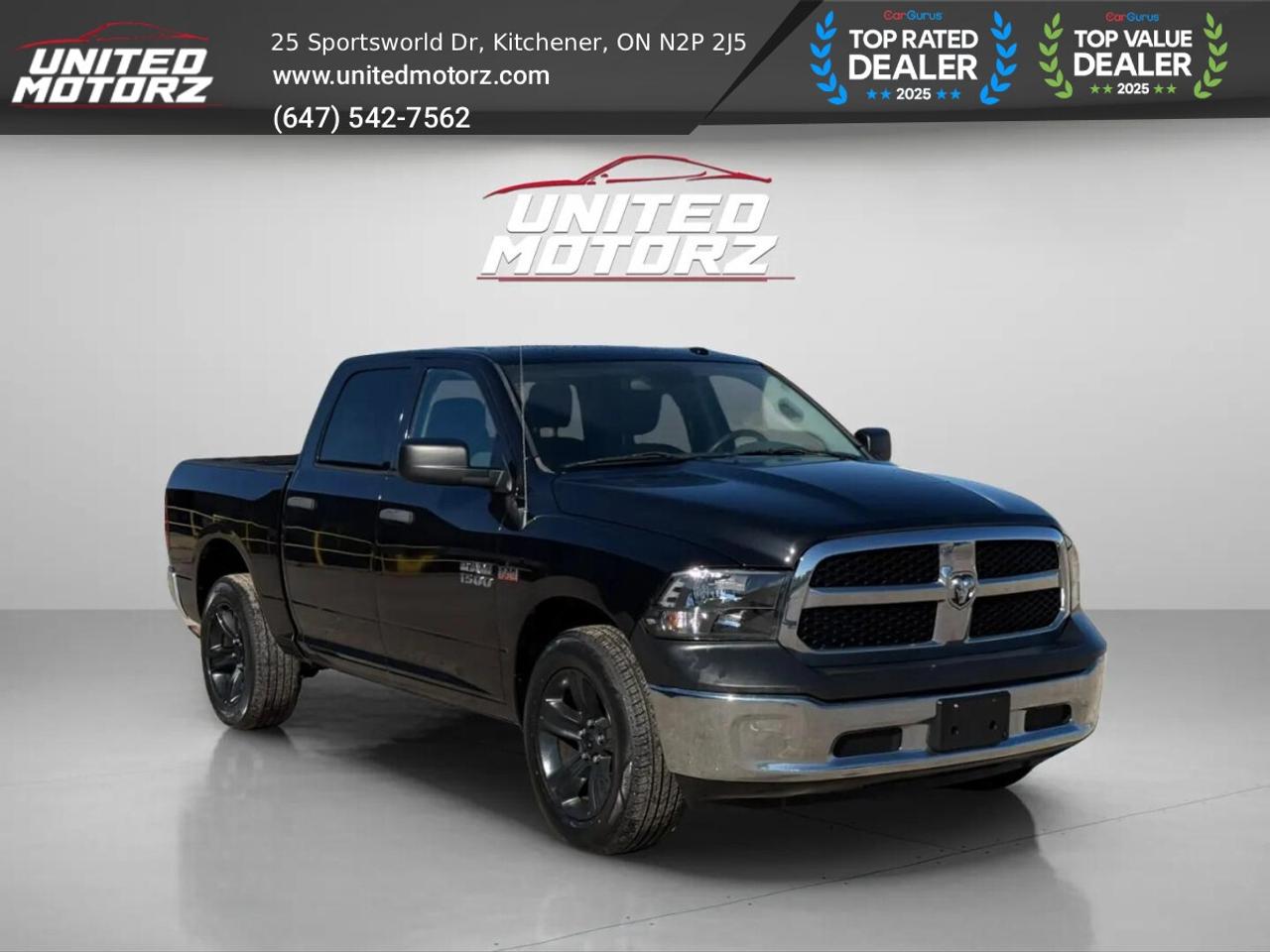 2015 RAM 1500 ST HEMI 5.7L CREW CAB 140.5" 4WD V8~SAFETY CERTIFI Photo