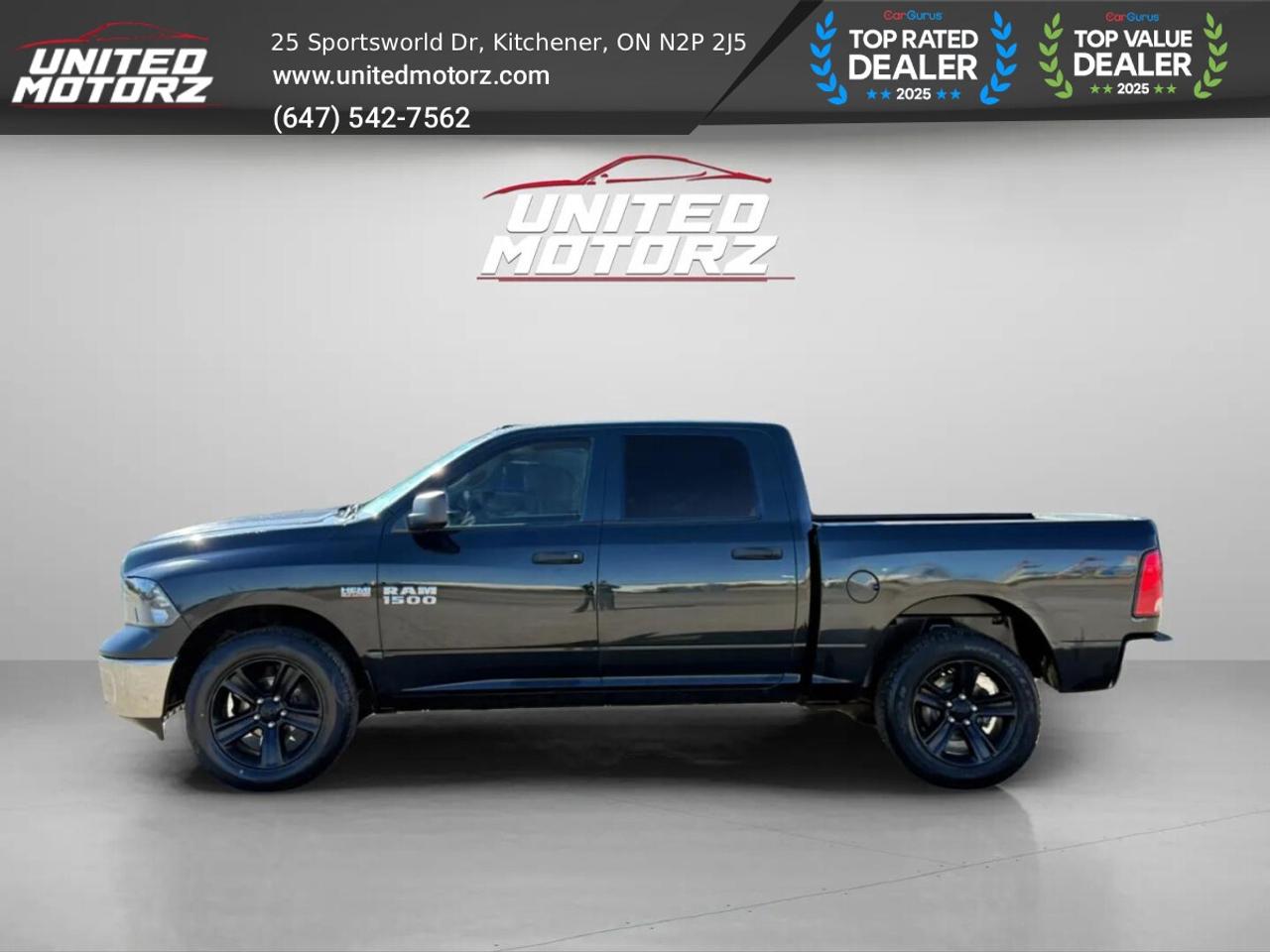 2015 RAM 1500 ST HEMI 5.7L CREW CAB 140.5" 4WD V8~SAFETY CERTIFI Photo