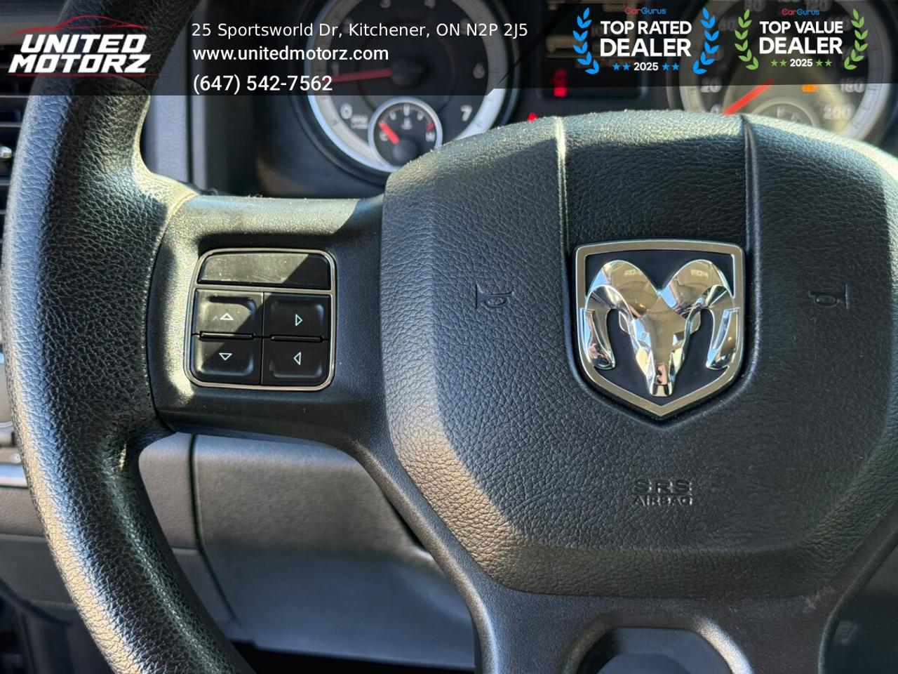 2015 RAM 1500 ST HEMI 5.7L CREW CAB 140.5" 4WD V8~SAFETY CERTIFI Photo