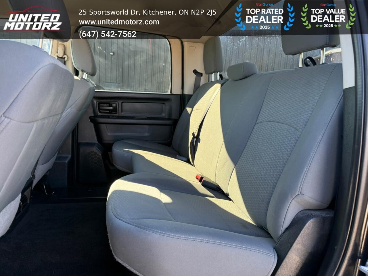 2015 RAM 1500 ST HEMI 5.7L CREW CAB 140.5" 4WD V8~SAFETY CERTIFI Photo