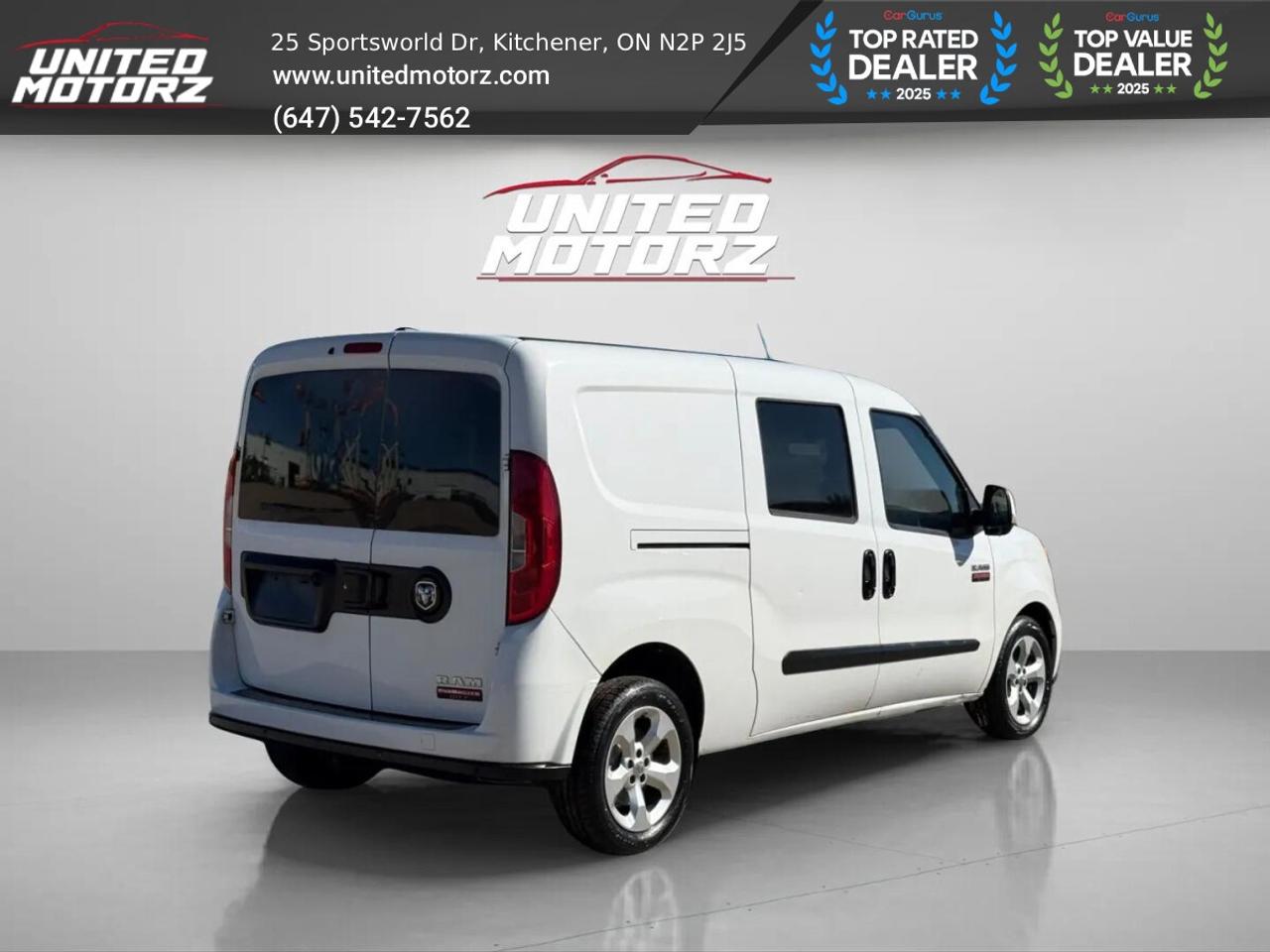 2016 RAM ProMaster City CARGO VAN SLT 2.4L~SAFETY CERTIFIED~ Photo