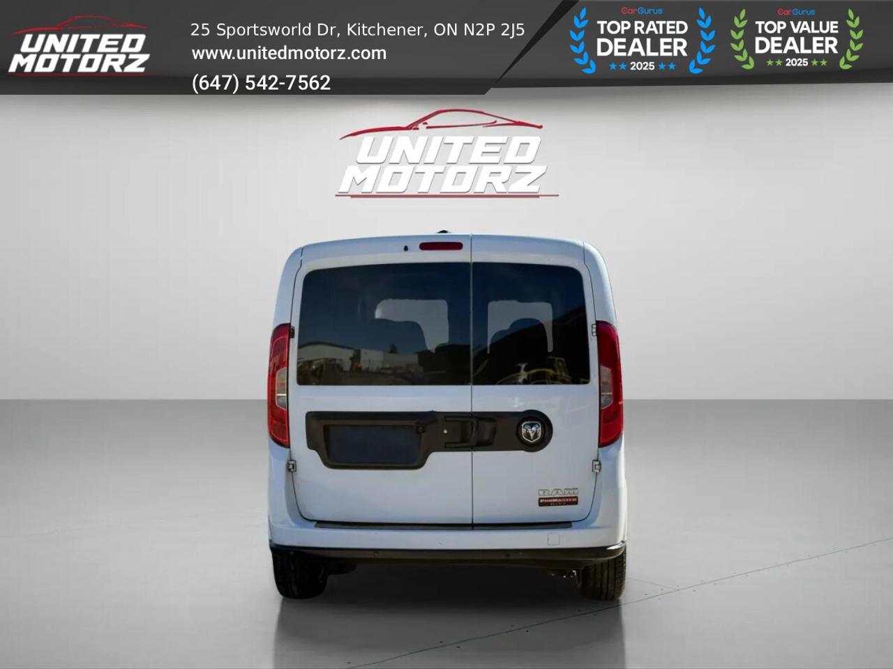 2016 RAM ProMaster City CARGO VAN SLT 2.4L~SAFETY CERTIFIED~ Photo