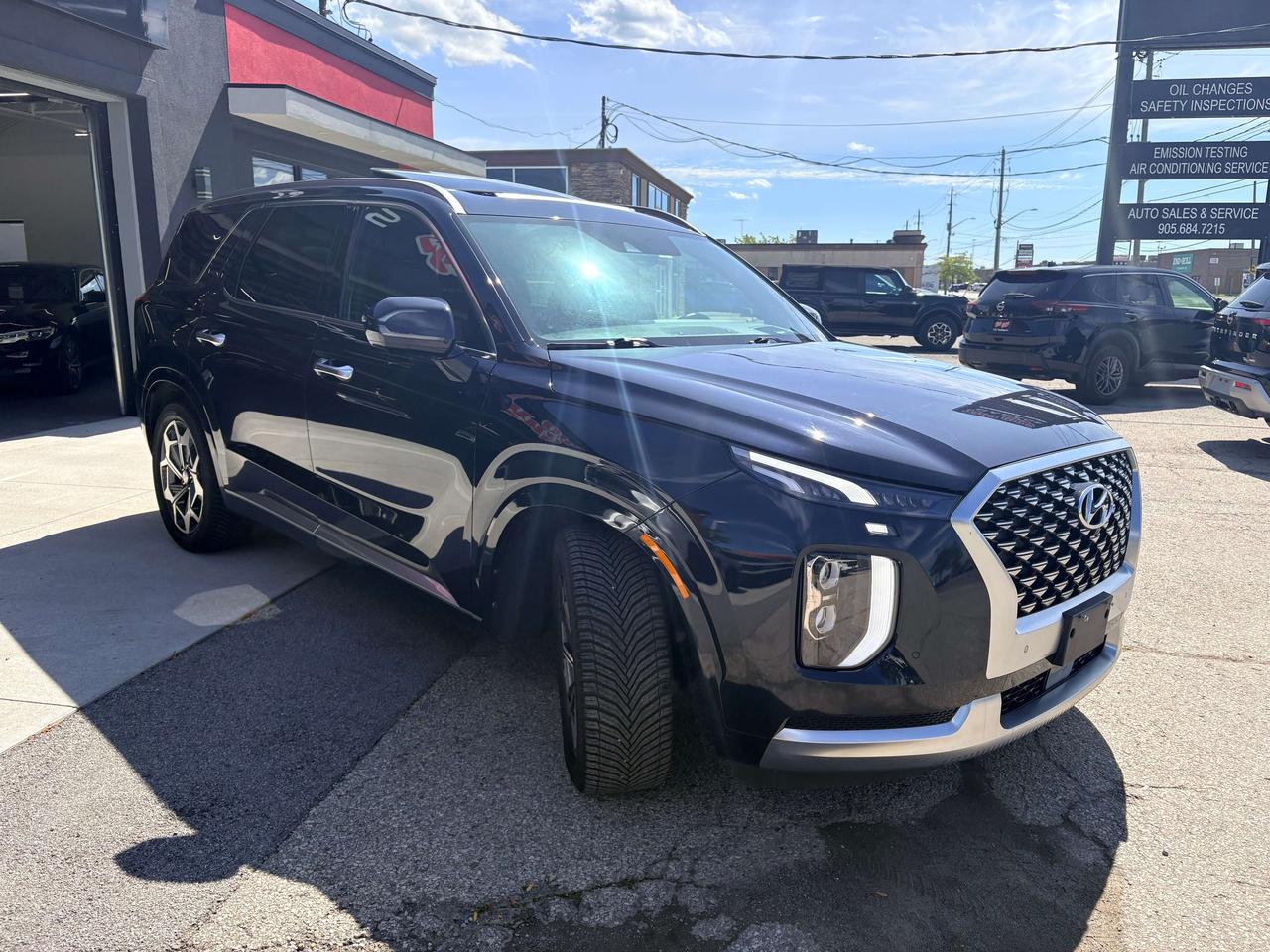 2021 Hyundai PALISADE Ultimate Calligraphy   Htd + Cooled Lthr   Sunroof Photo