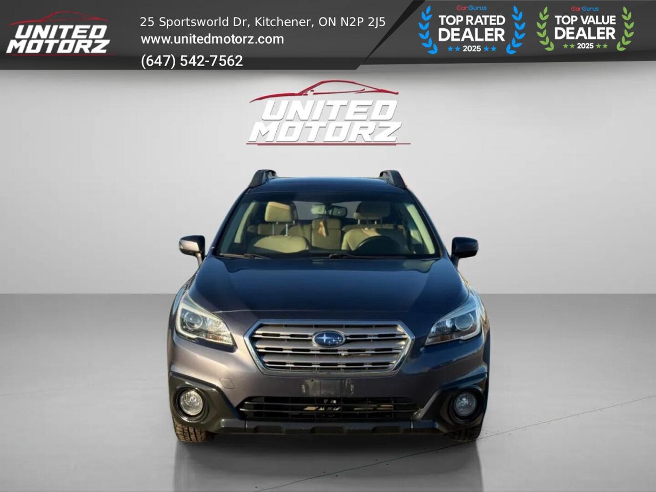 2015 Subaru Outback Wgn CVT 3.6R w/Limited Pkg AWD 6cyl~SAFETY CERTIFI Photo