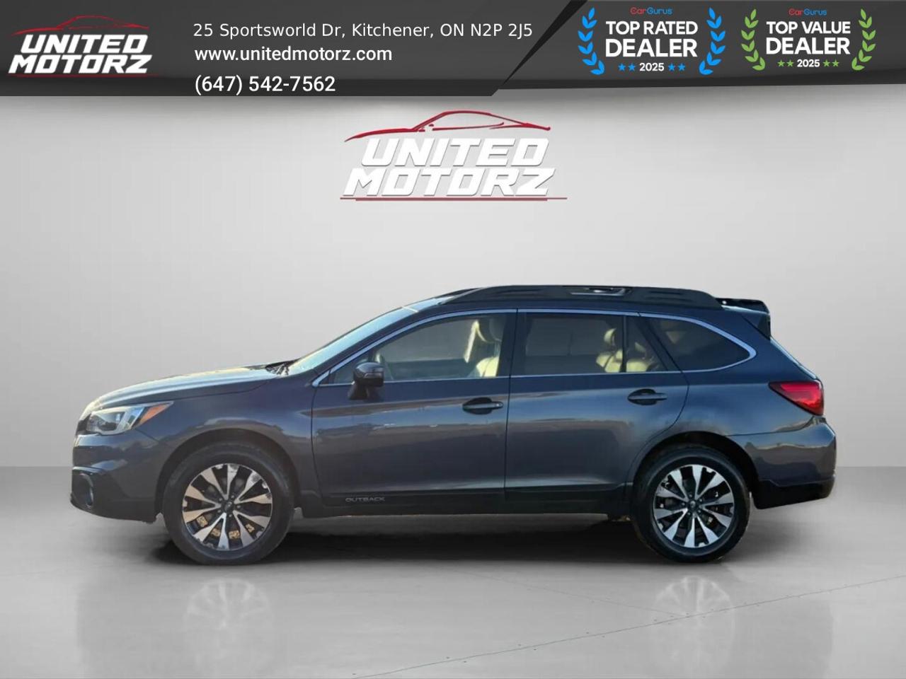 2015 Subaru Outback Wgn CVT 3.6R w/Limited Pkg AWD 6cyl~SAFETY CERTIFI Photo