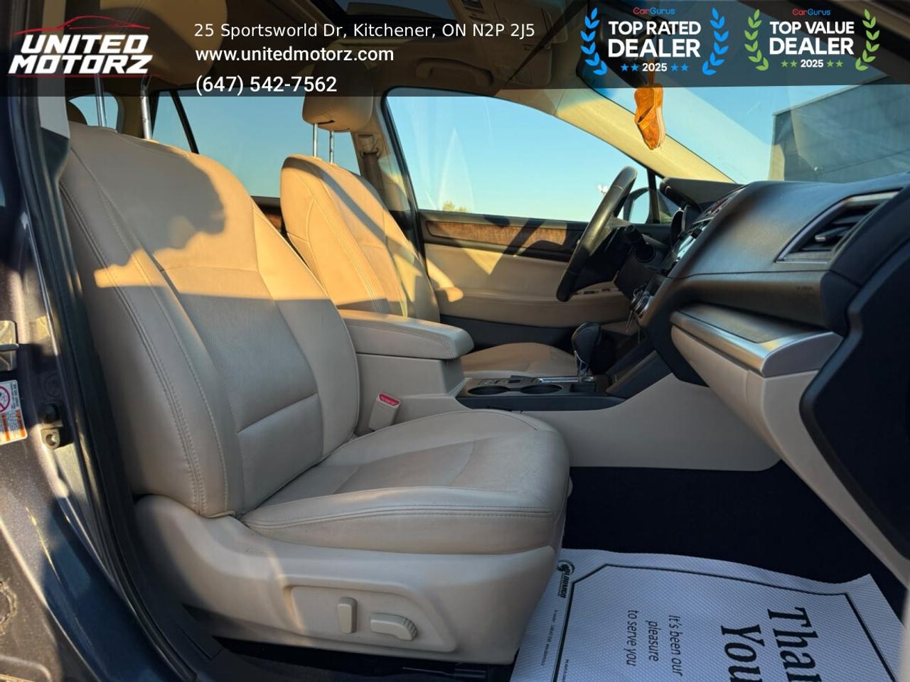 2015 Subaru Outback Wgn CVT 3.6R w/Limited Pkg AWD 6cyl~SAFETY CERTIFI Photo