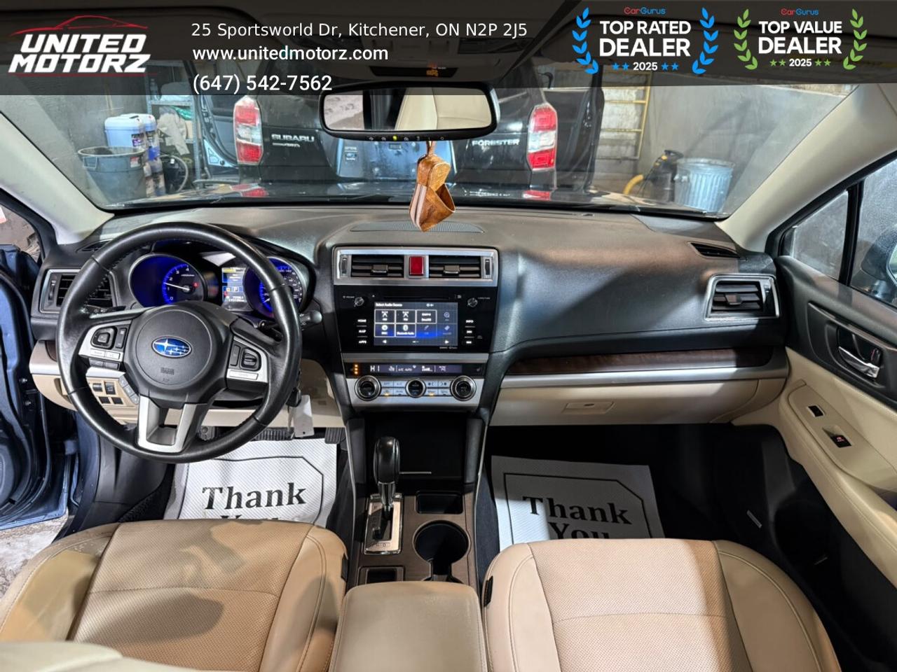 2015 Subaru Outback Wgn CVT 3.6R w/Limited Pkg AWD 6cyl~SAFETY CERTIFI Photo