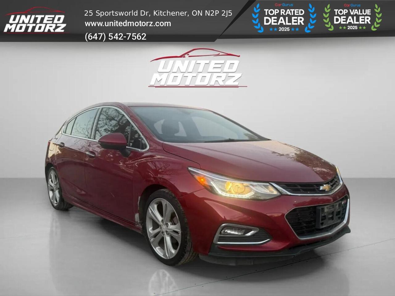 2017 Chevrolet Cruze Premier HB 1.4L w/1SF FWD~AS IS SPECIAL~LO Photo