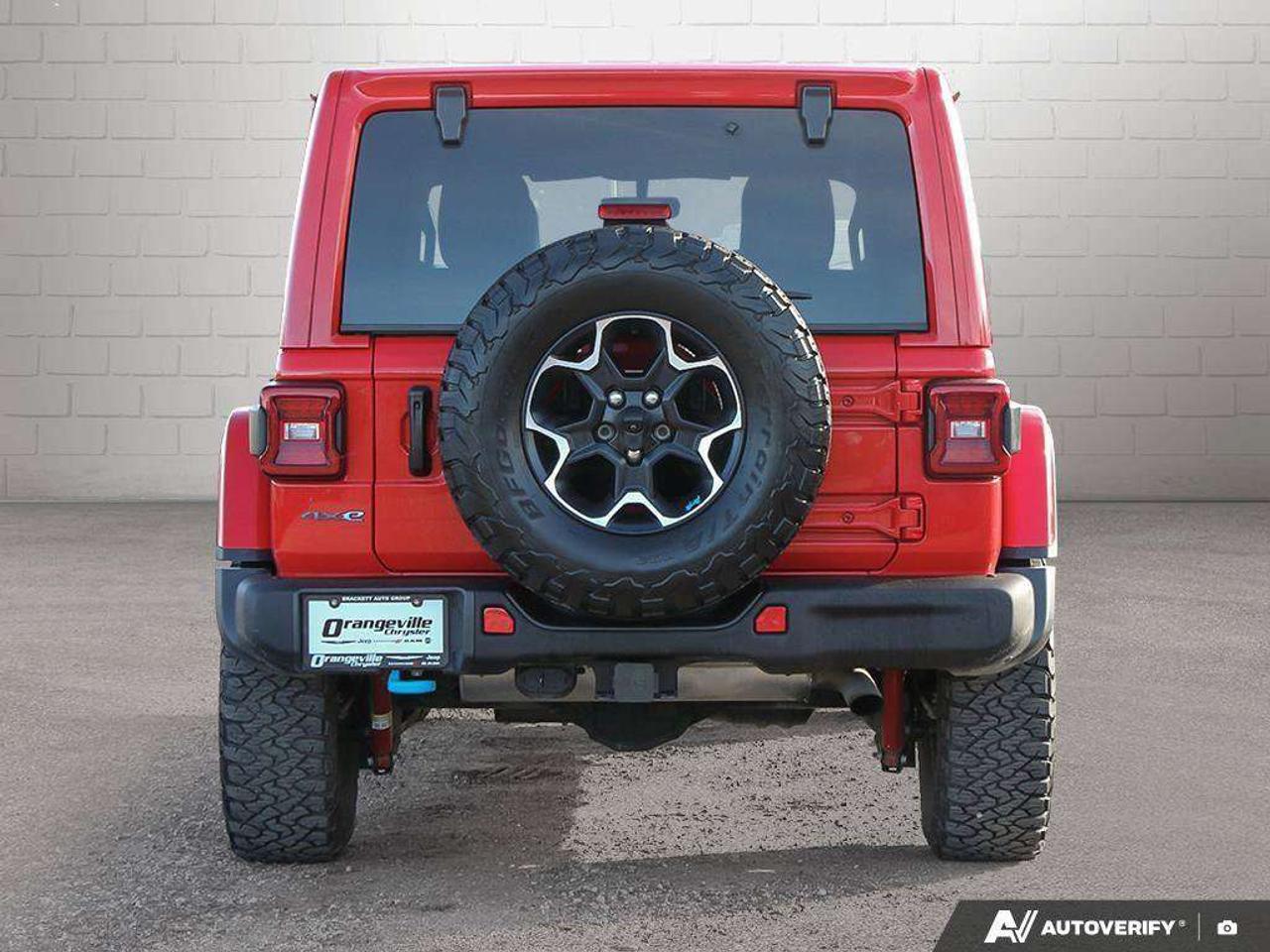 2022 Jeep Wrangler Certified Pre-Owned, One Owner, Accident-Free, Hybrid! Photo4