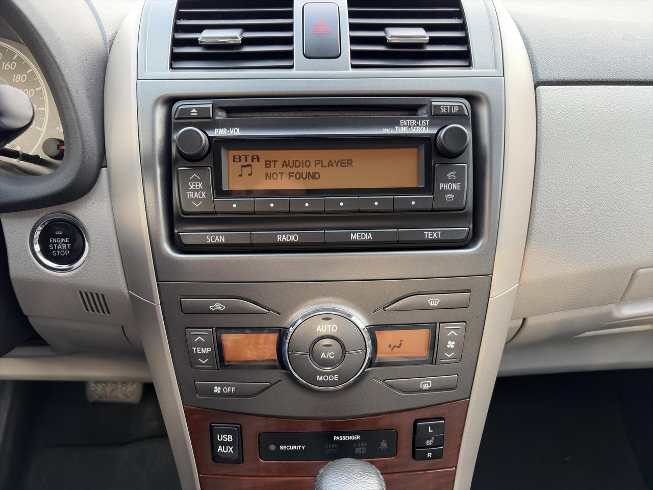 2012 Toyota Corolla LE | Keyless Entry & Start | AC | Cruise Control | Brake Assist | Leather Wrapped Steering Wheel | Photo