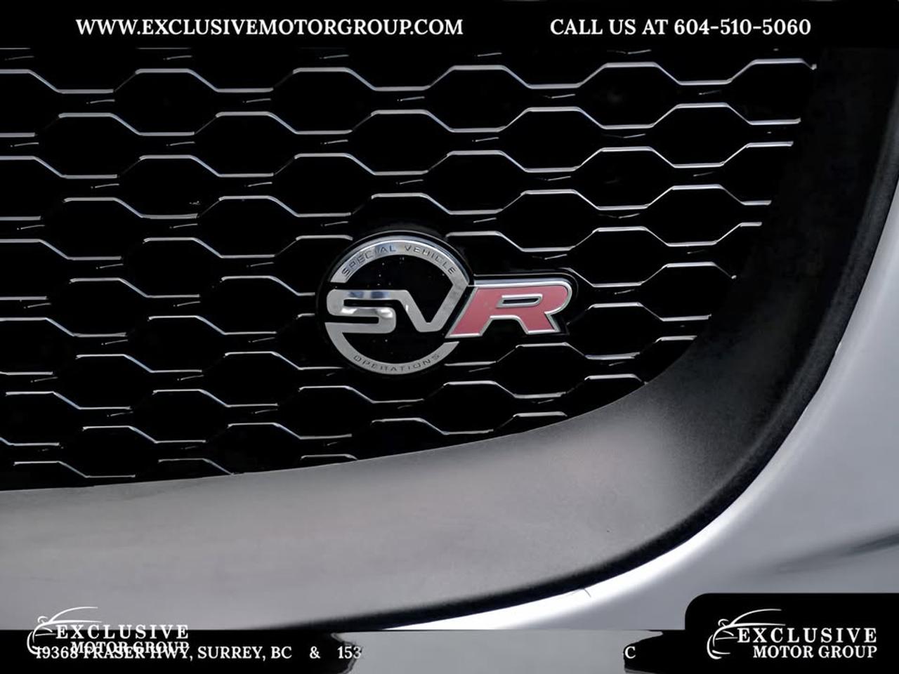 2020 Jaguar F-PACE SVR Photo