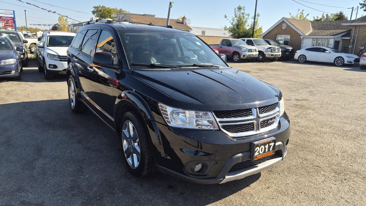 2017 Dodge Journey GT, 7 PASSENGER, LEATHER, LOADED, AWD, CERTIFIED Photo
