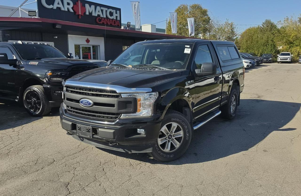 Black 2018 Ford F-150 Pickup Truck Four-Wheel Drive Automatic