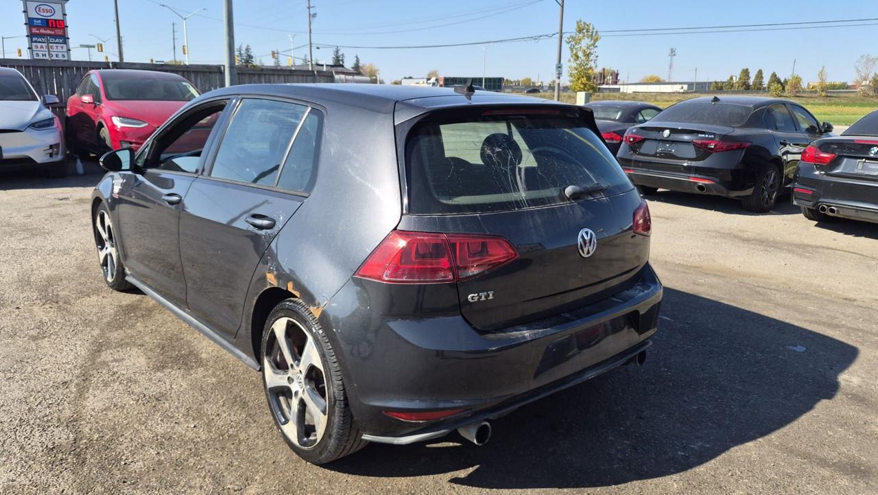 2015 Volkswagen Golf AUTOBAHN, HATCH, MANUAL, TURBO, AS IS SPECIAL Photo