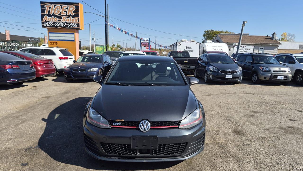 2015 Volkswagen Golf AUTOBAHN, HATCH, MANUAL, TURBO, AS IS SPECIAL Photo