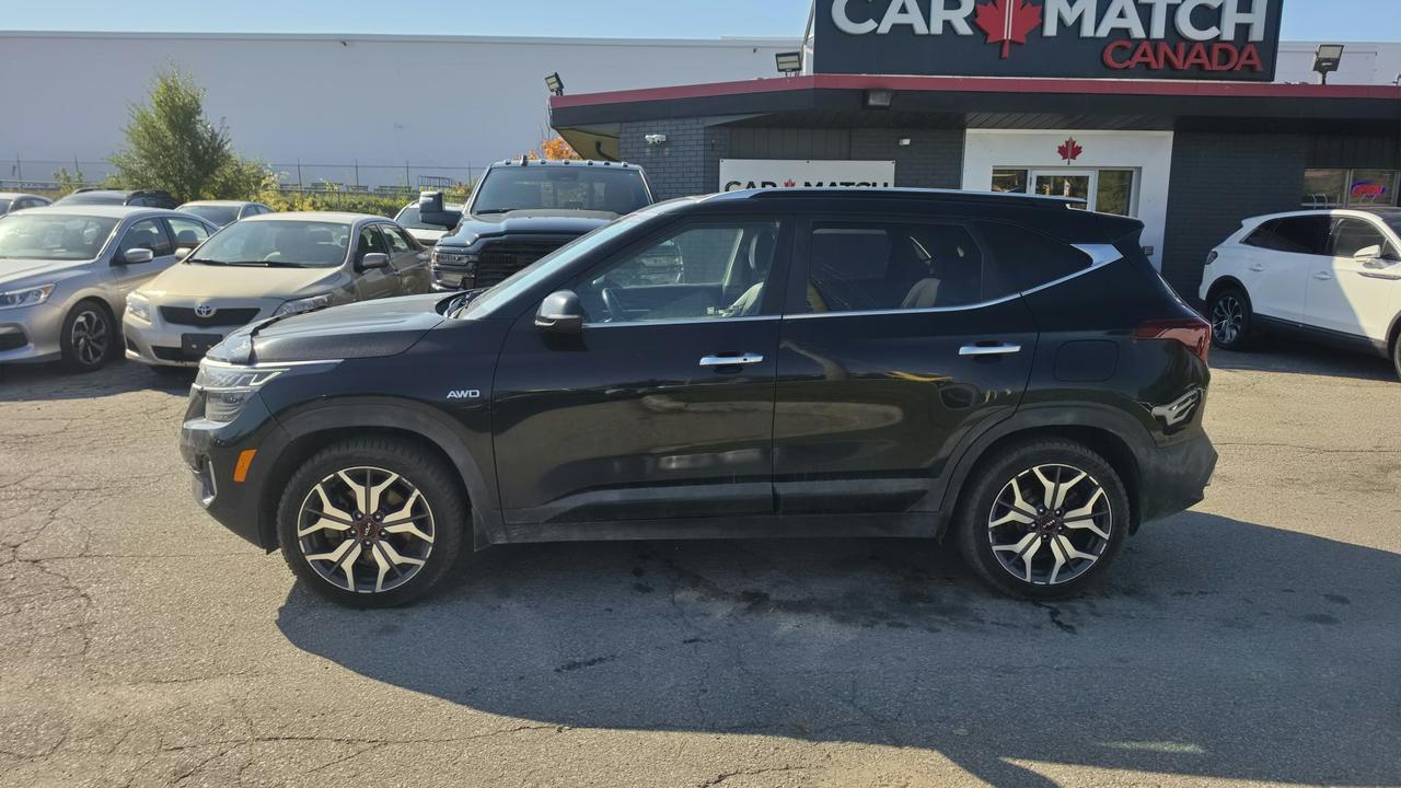 2022 Kia Seltos SX TURBO / NO ACCIDENTS / LEATHER / ROOF / NAV Photo1
