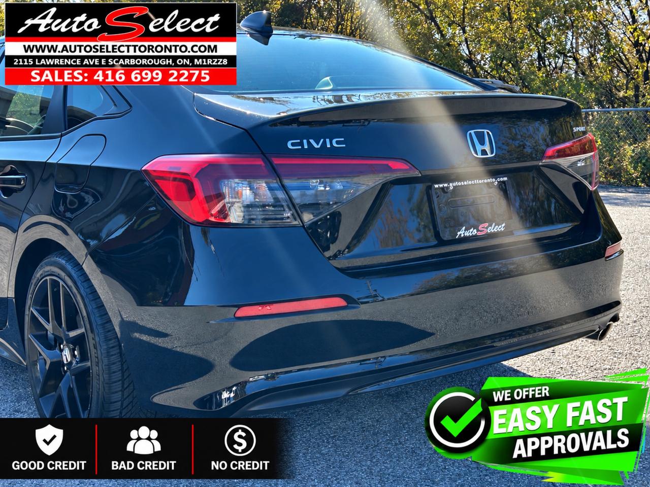 2024 Honda Civic Sport Sunroof - Apple Carplay - Clean Carfax Photo