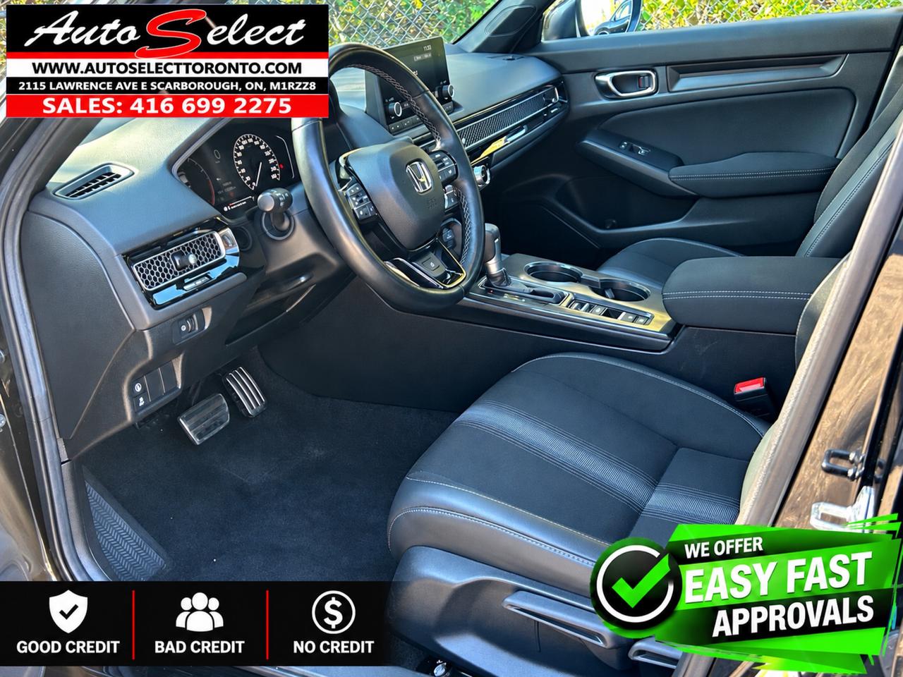 2024 Honda Civic Sport Sunroof - Apple Carplay - Clean Carfax Photo