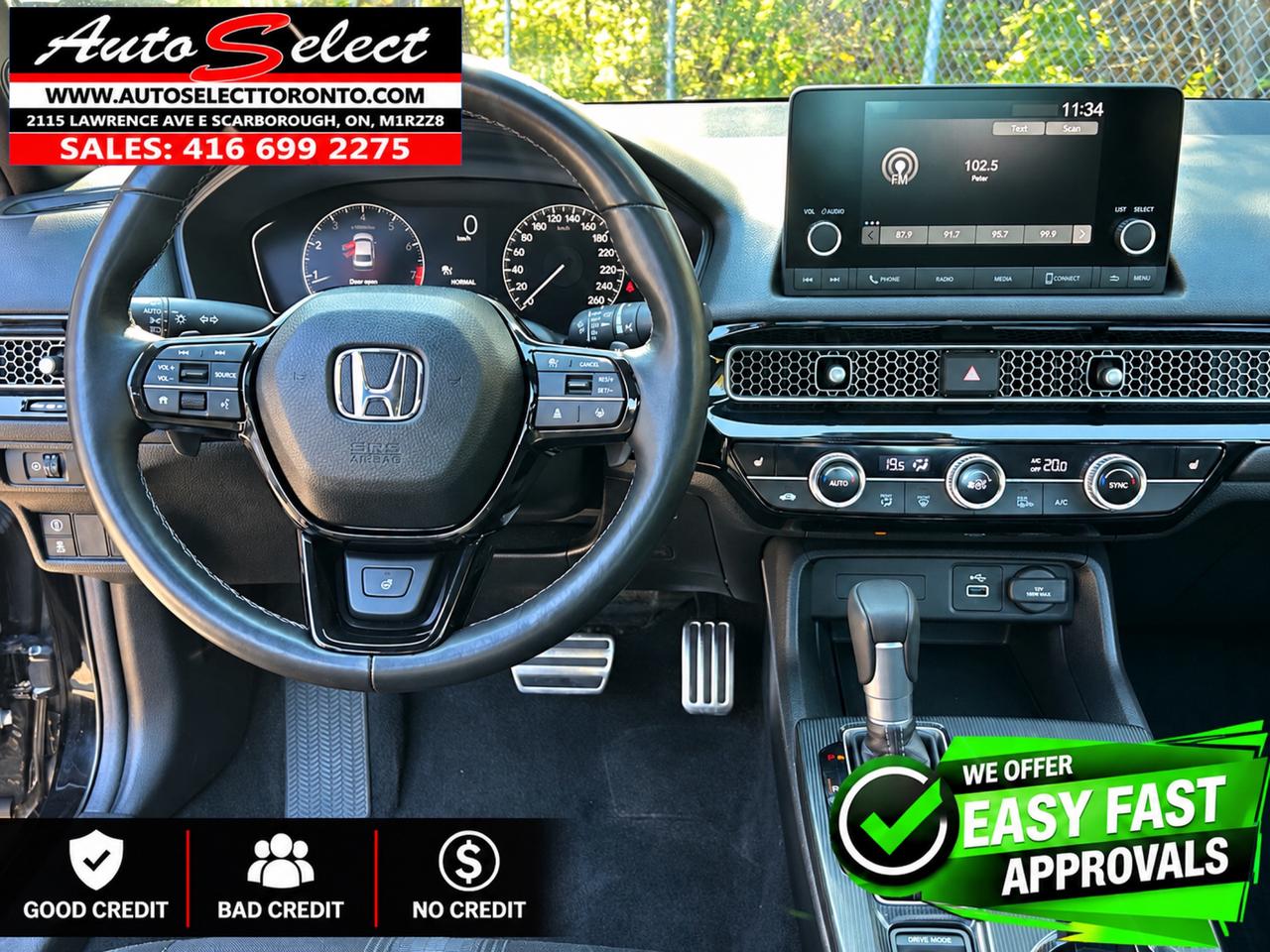 2024 Honda Civic Sport Sunroof - Apple Carplay - Clean Carfax Photo