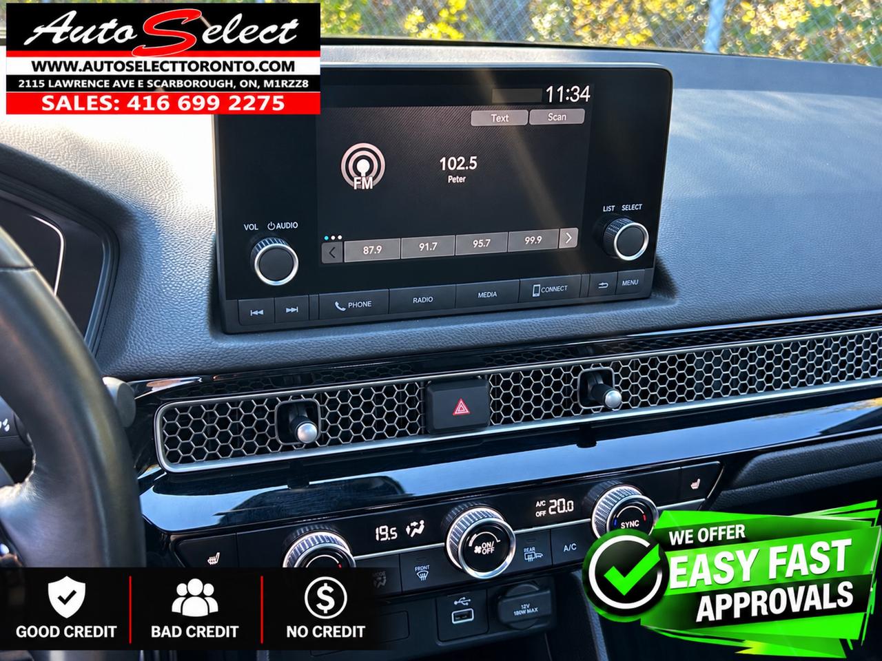 2024 Honda Civic Sport Sunroof - Apple Carplay - Clean Carfax Photo