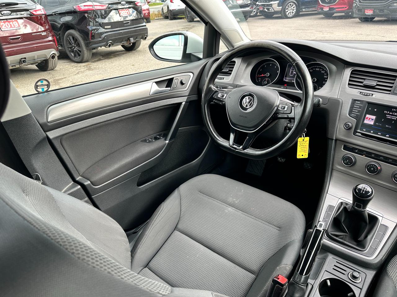 2017 Volkswagen Golf Trendline Manual HTD-Cloth XM Bluetooth BackupCam Photo
