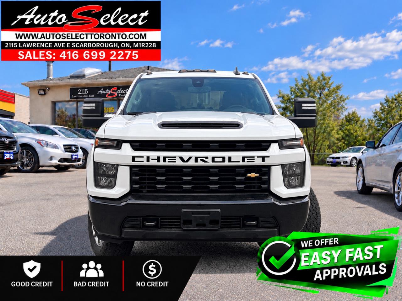2022 Chevrolet Silverado 2500 HD Custom 4x4 **6.6L V8** Apple Carplay - Well Maintained Photo