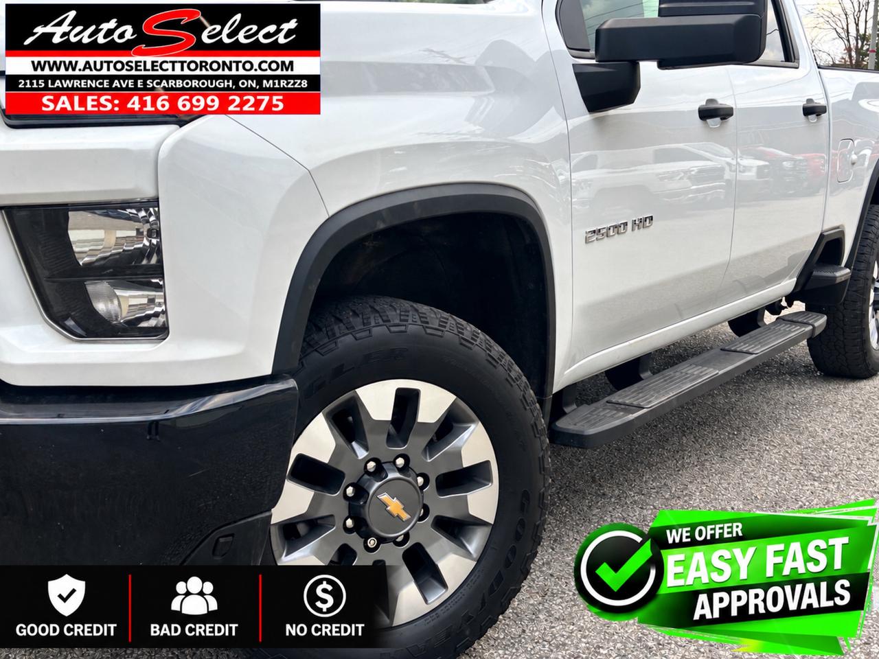 2022 Chevrolet Silverado 2500 HD Custom 4x4 **6.6L V8** Apple Carplay - Well Maintained Photo
