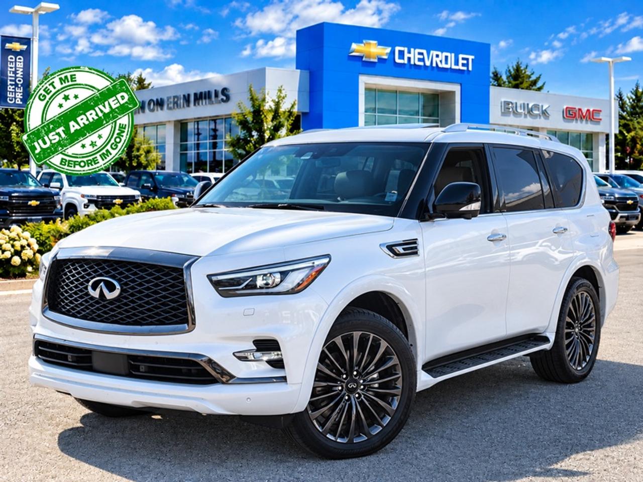 2023 Infiniti QX80 ProACTIVE 8-Passenger  DVD|DIAMOND STITCH LEATHER Photo