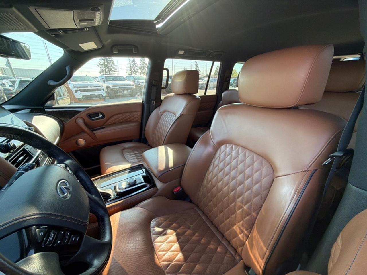2023 Infiniti QX80 ProACTIVE 8-Passenger  DVD|DIAMOND STITCH LEATHER Photo