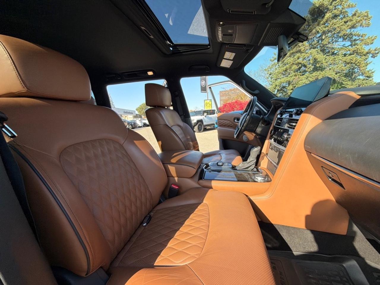 2023 Infiniti QX80 ProACTIVE 8-Passenger  DVD|DIAMOND STITCH LEATHER Photo