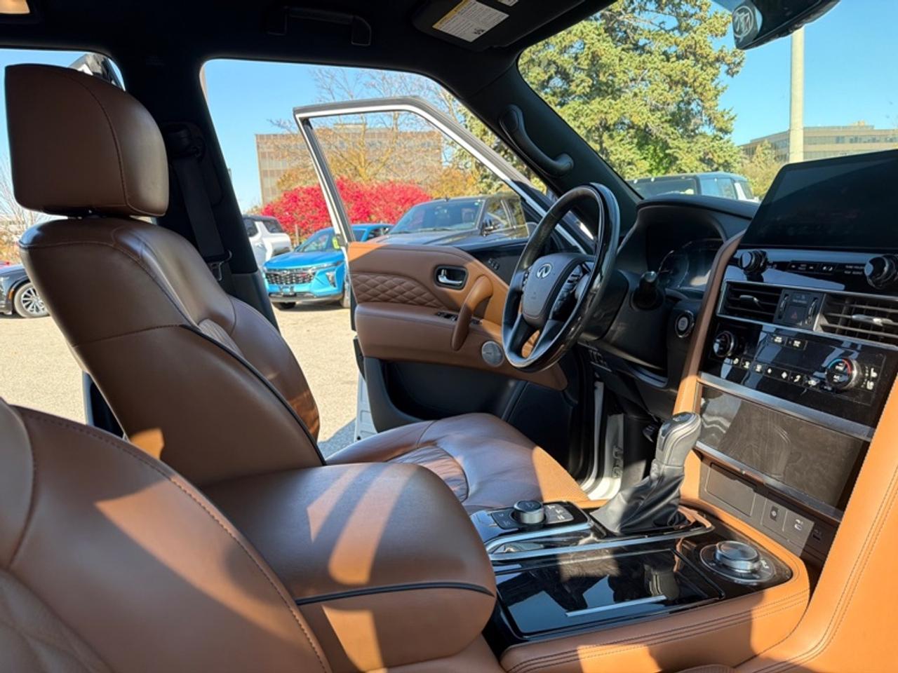 2023 Infiniti QX80 ProACTIVE 8-Passenger  DVD|DIAMOND STITCH LEATHER Photo
