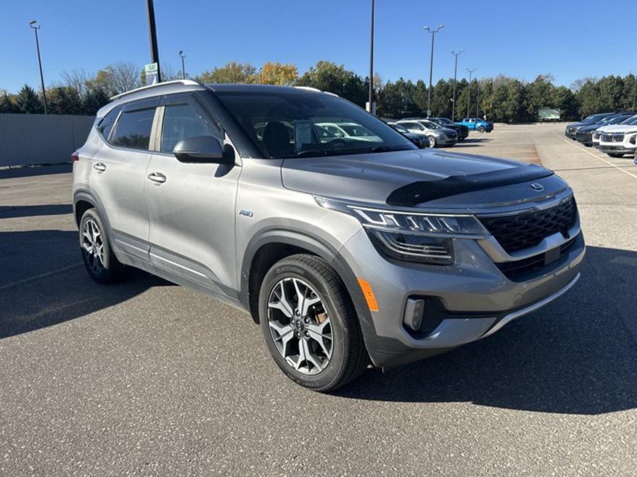 2021 Kia Seltos EX AWD | One Owner | No Accidents | Sunroof | Leather Seats | Heated Steering Photo