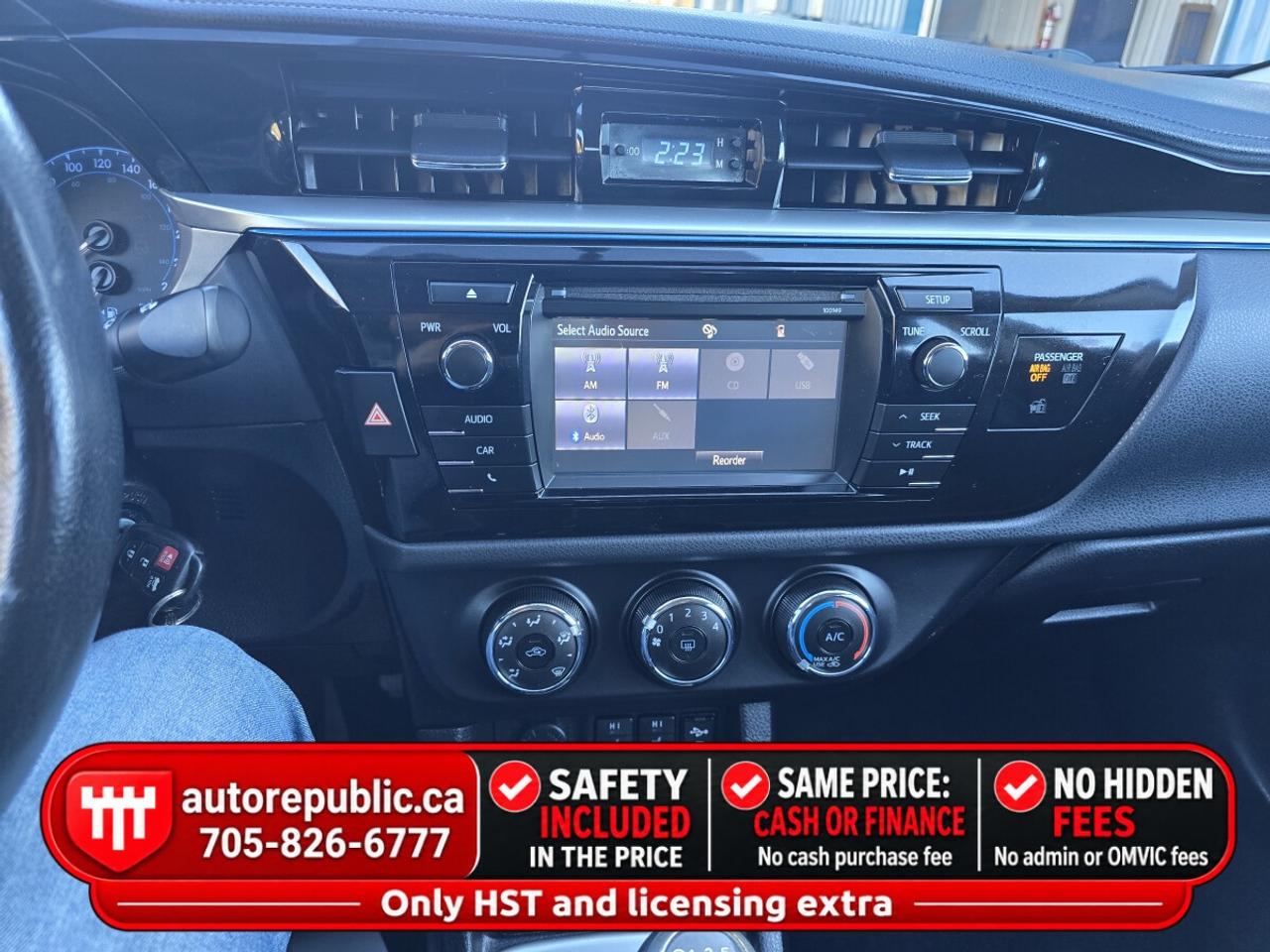 2015 Toyota Corolla S Certified Oil Sprayed Well Maintained Photo