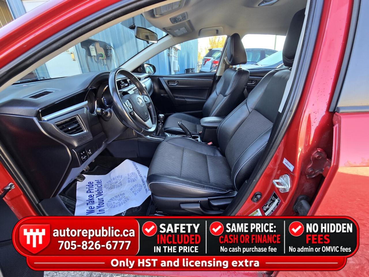 2015 Toyota Corolla S Certified Oil Sprayed Well Maintained Photo