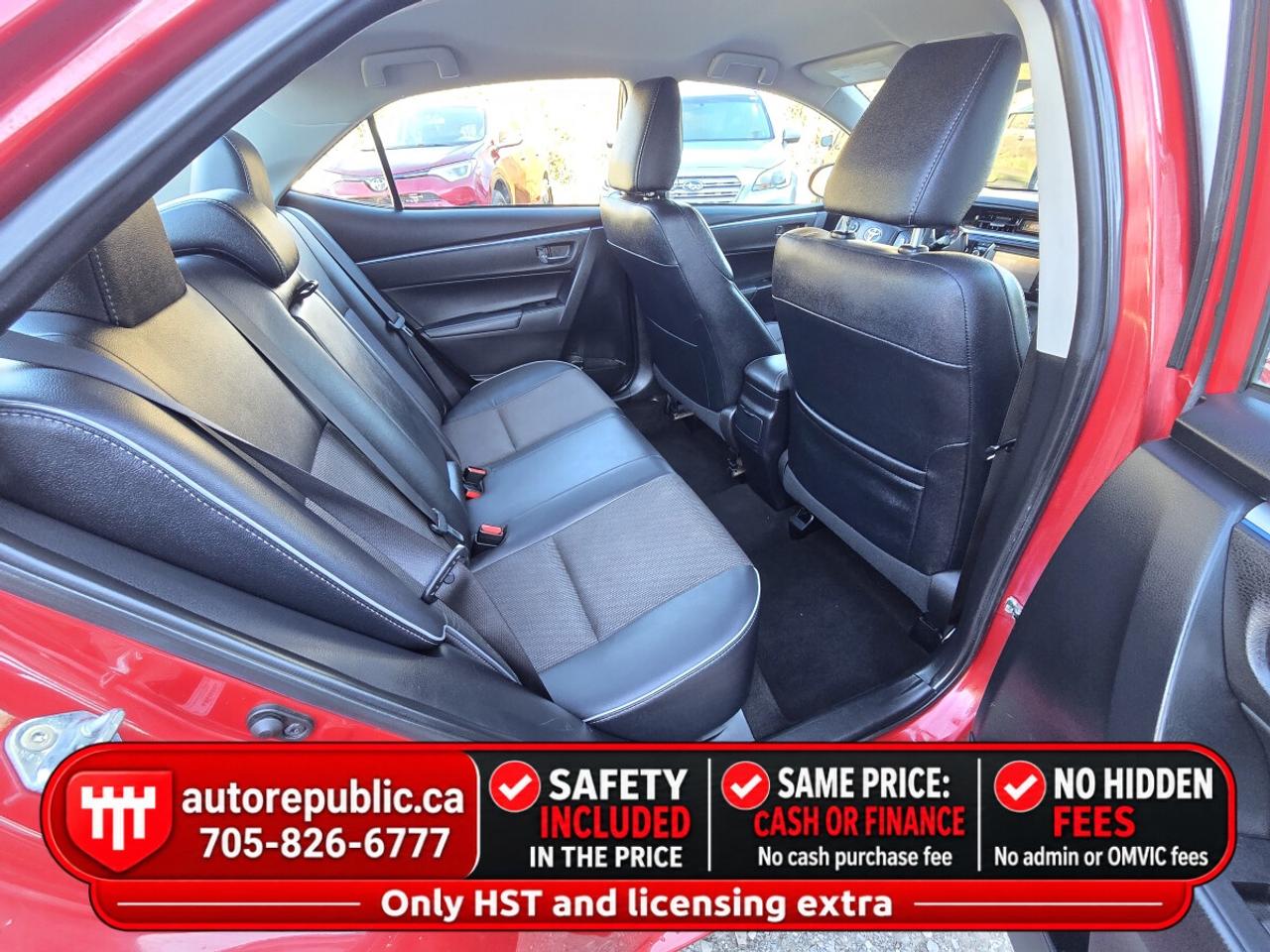 2015 Toyota Corolla S Certified Oil Sprayed Well Maintained Photo
