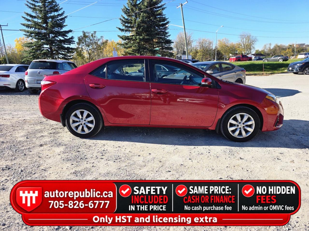 2015 Toyota Corolla S Certified Oil Sprayed Well Maintained Photo