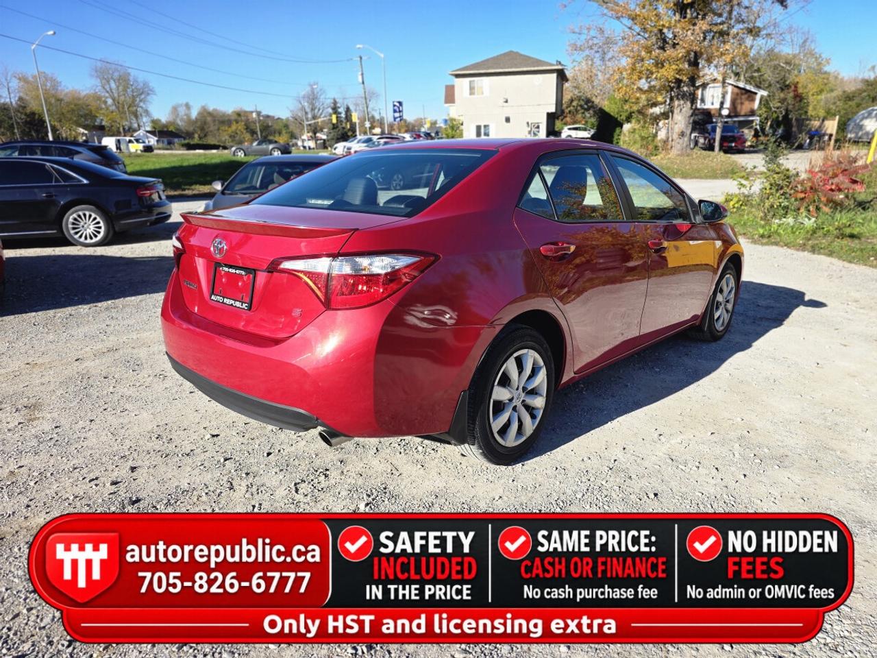 2015 Toyota Corolla S Certified Oil Sprayed Well Maintained Photo