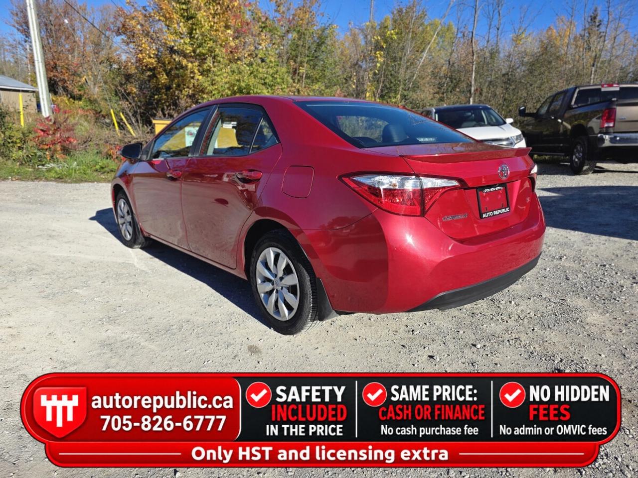 2015 Toyota Corolla S Certified Oil Sprayed Well Maintained Photo