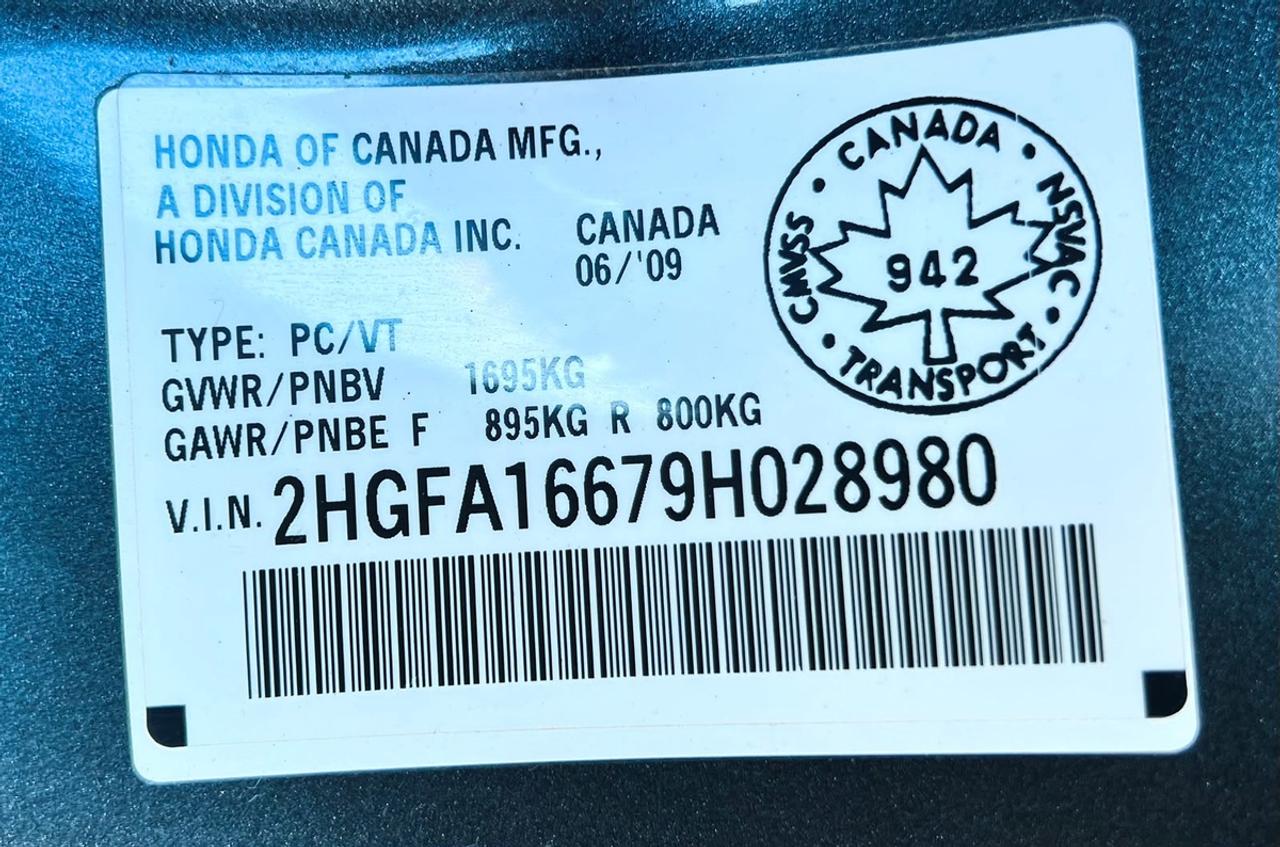 2009 Honda Civic LX-S Photo