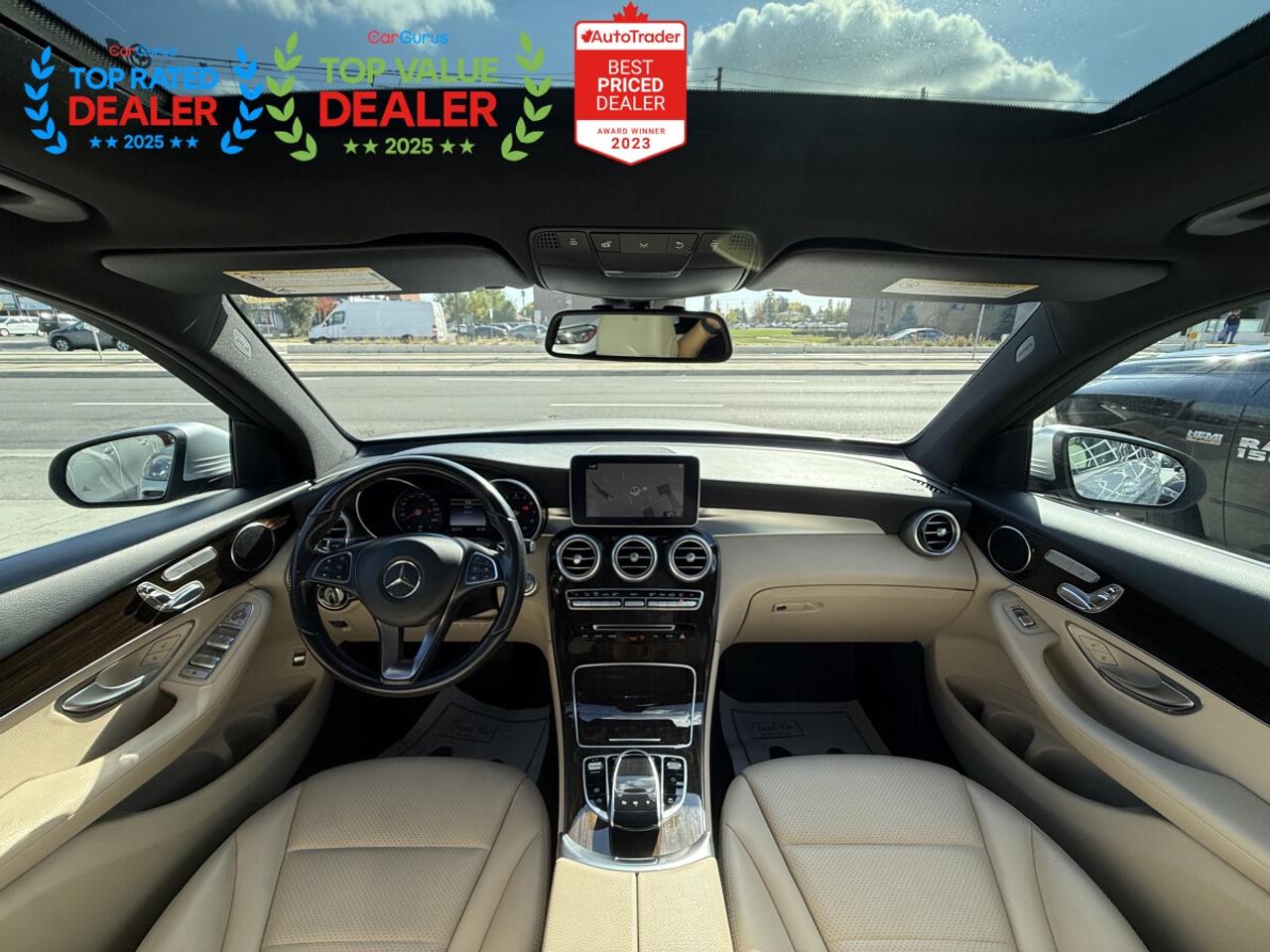 2017 Mercedes-Benz GLC PREMIUM PKG | MB SERVICED | AMBIENT LIGHTING | PANO | LOADED Photo