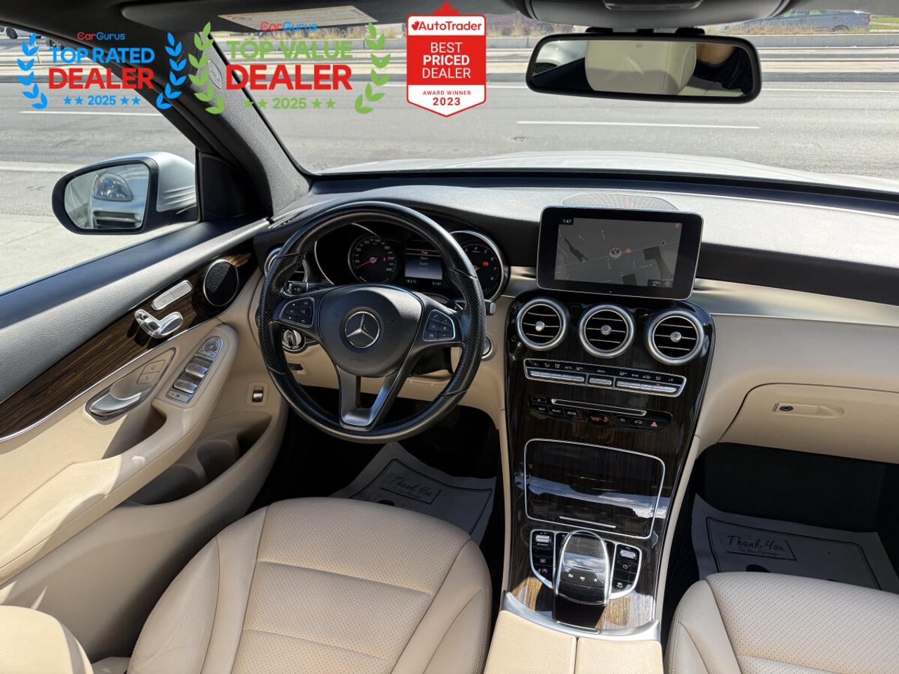 2017 Mercedes-Benz GLC PREMIUM PKG | MB SERVICED | AMBIENT LIGHTING | PANO | LOADED Photo